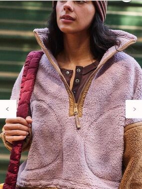 FP Movement Mountain High Logo Half Zip Fleece